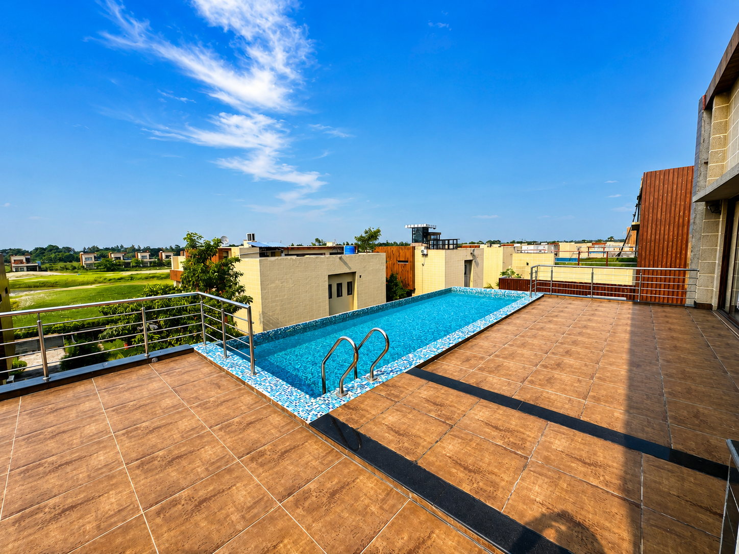 Infinity Aqua 6BHK — Vedic Village Golf-side, personal pool